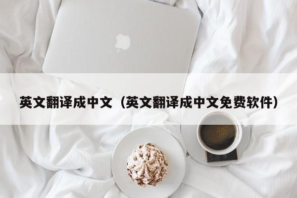 英文翻译成中文（英文翻译成中文免费软件）