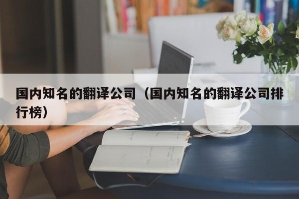国内知名的翻译公司（国内知名的翻译公司排行榜）