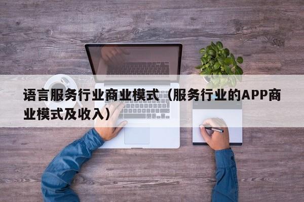 语言服务行业商业模式（服务行业的APP商业模式及收入）