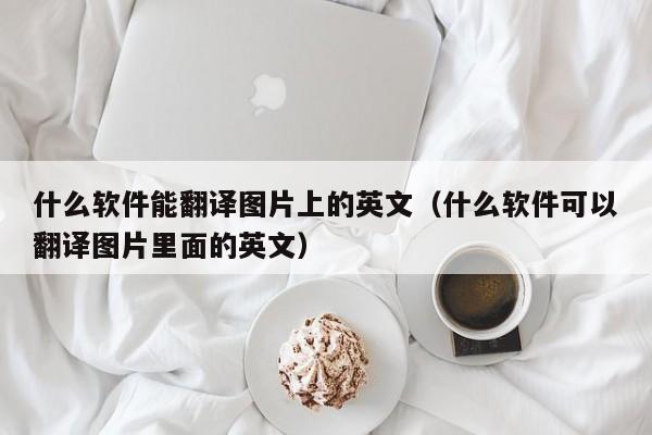 什么软件能翻译图片上的英文（什么软件可以翻译图片里面的英文）