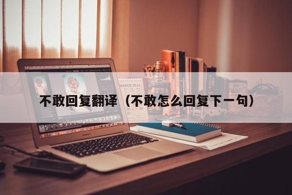 不敢回复翻译（不敢怎么回复下一句）