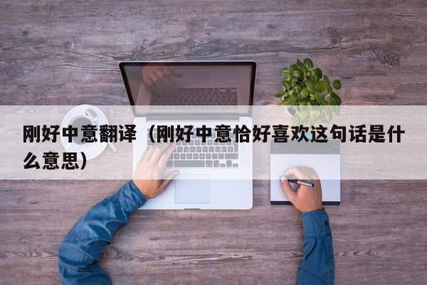 刚好中意翻译（刚好中意恰好喜欢这句话是什么意思）