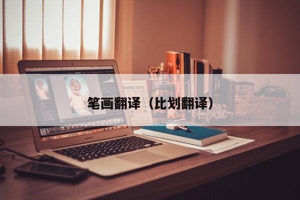 笔画翻译（比划翻译）