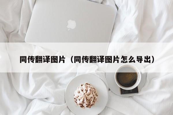 同传翻译图片（同传翻译图片怎么导出）