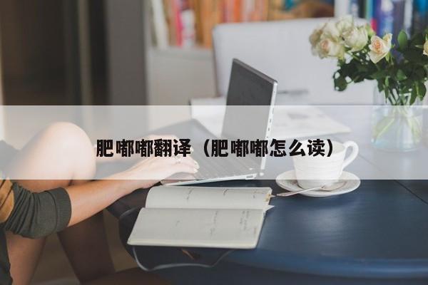 肥嘟嘟翻译（肥嘟嘟怎么读）